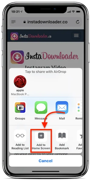 aplicación de descarga de instagram privada iphone
